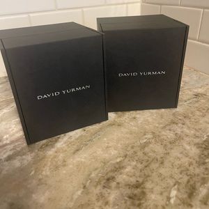 David Yurman bracletts. Can be sold separately. Never worn.